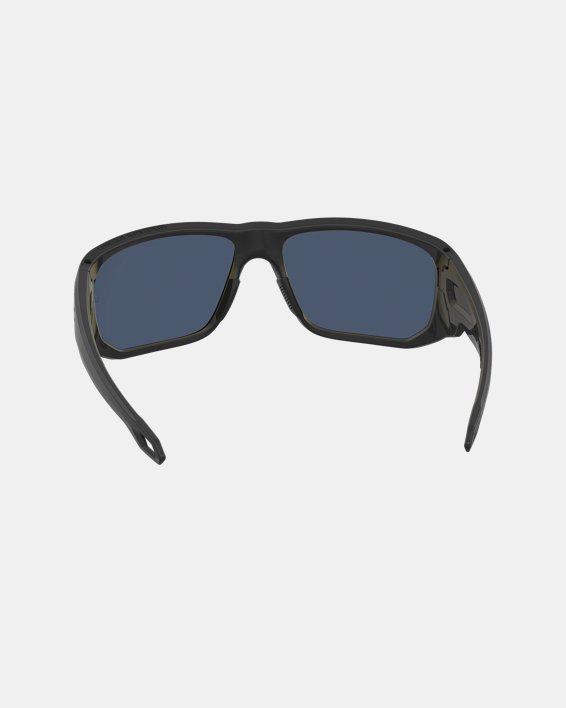 Men's UA Attack 2 ANSI Polarized Mirror Sunglasses, Black, pdpMainDesktop image number 2